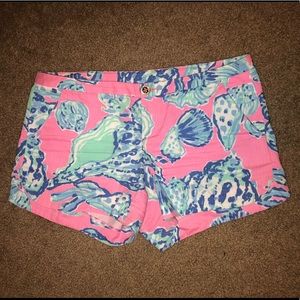 Adorable Pink Lilly Pulitzer Shorts